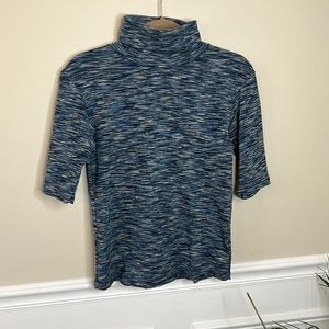 Free People space dye turtleneck top Large